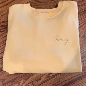 honey sweatshirt